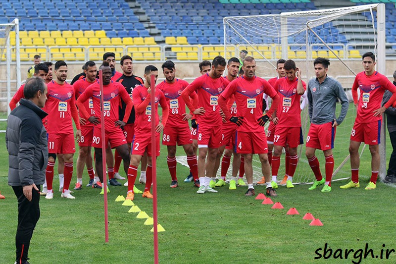 فوتبال،پرسپولیس،تمرین،خبر ورزشی،اخبار ورزشی،اعتصاب،