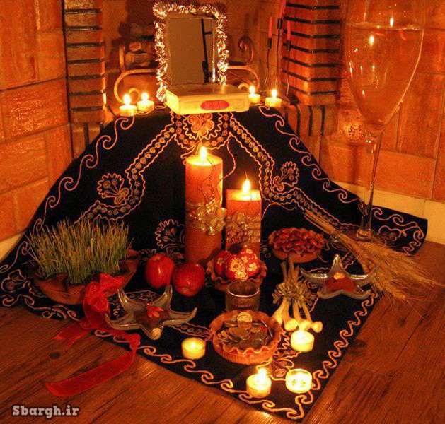 سفره هفت سین۹۸, ایده تزیین سفره , هفت سین , سبزه, سال۹۸
